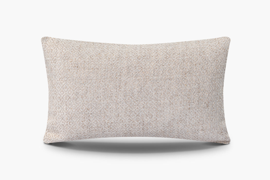 Double Diamond Pillow Cover - Ivory