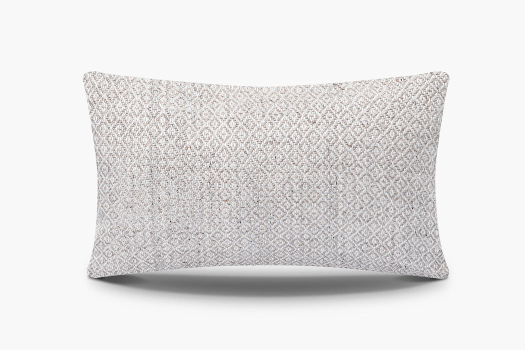 Double Diamond Pillow Cover - Sand