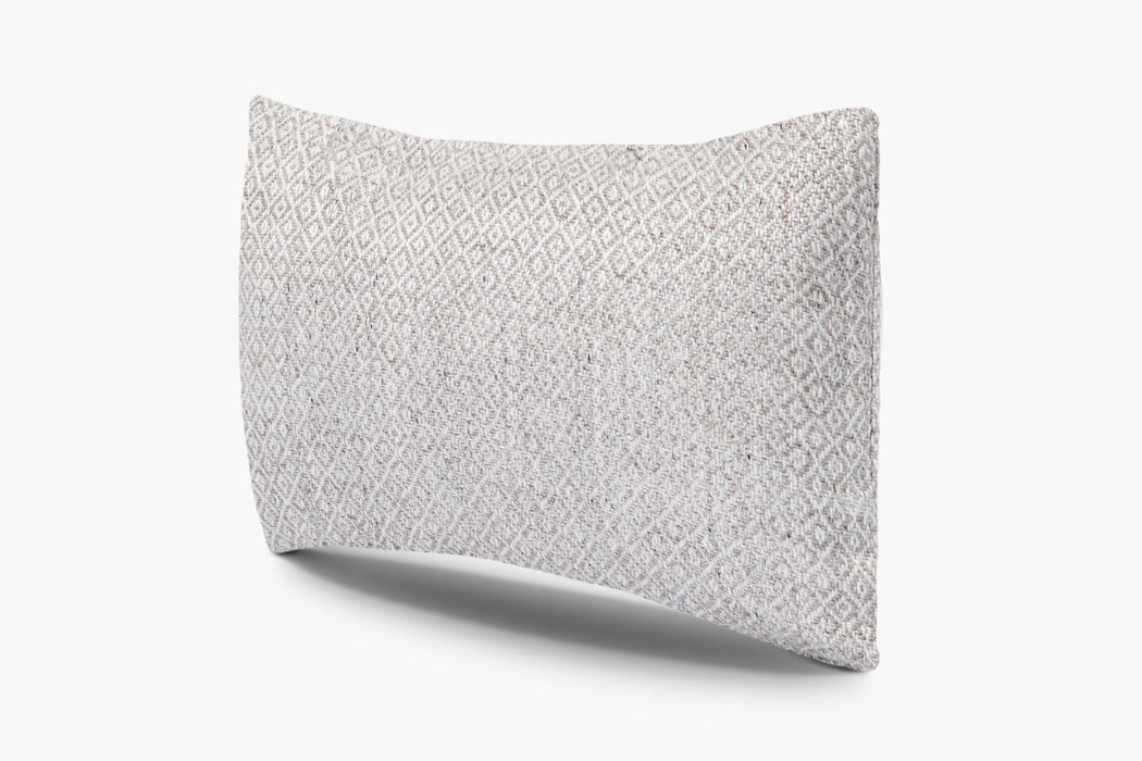 Double Diamond Pillow Cover - Sand