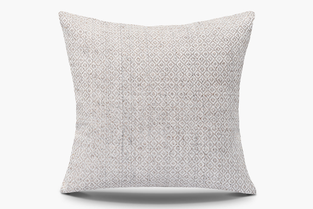 Double Diamond Pillow Cover - Sand