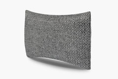 Double Diamond Pillow Cover - Silver