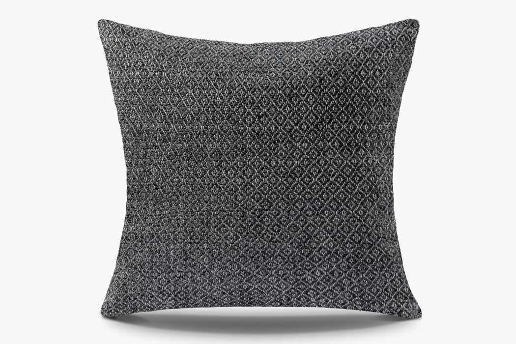 Double Diamond Pillow Cover - Silver