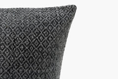 Double Diamond Pillow Cover - Silver