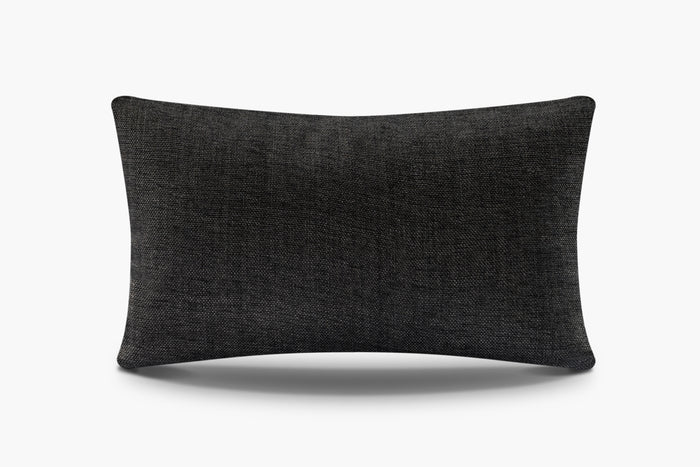 Textured Pillow Cover - Charcoal