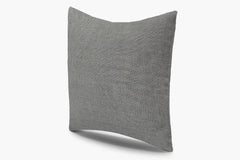 Textured Pillow Cover - Silver