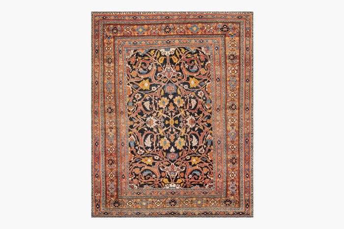 AR31220/7357, TABRIZ RUG, NORTH WEST PERSIA, 4'7" X 6'4"