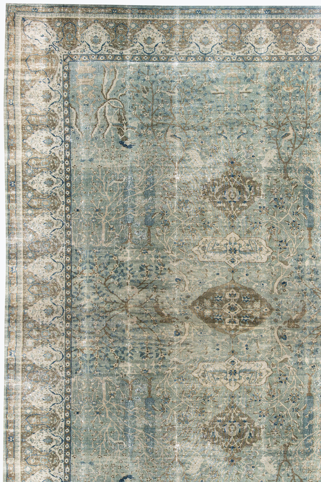 AGRA RUG, AR30093/14625, NORTH INDIA, 16'9" X 23'7"