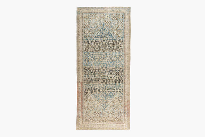 AR30121, MALAYIR RUG, WEST PERSIA, 7'5" X 16'7"