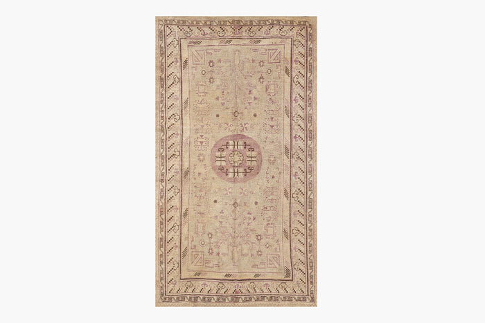 KHOTAN RUG, AR30126/1442, EAST TURKESTAN, 5'1" X 9'