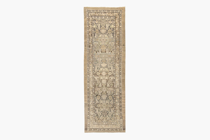 AR31041/7226, MALAYIR RUG, WEST PERSIA, 3'2" X 9'4"