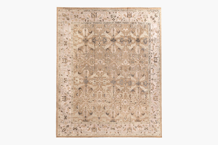 OUSHAK RUG, AR31059/6845, WEST ANATOLIA, 12' X 14'8"