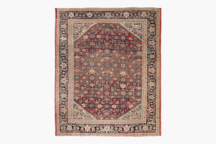 AR31155/5, MAHAL RUG, WEST PERSIA, 8'8" X 10'4"