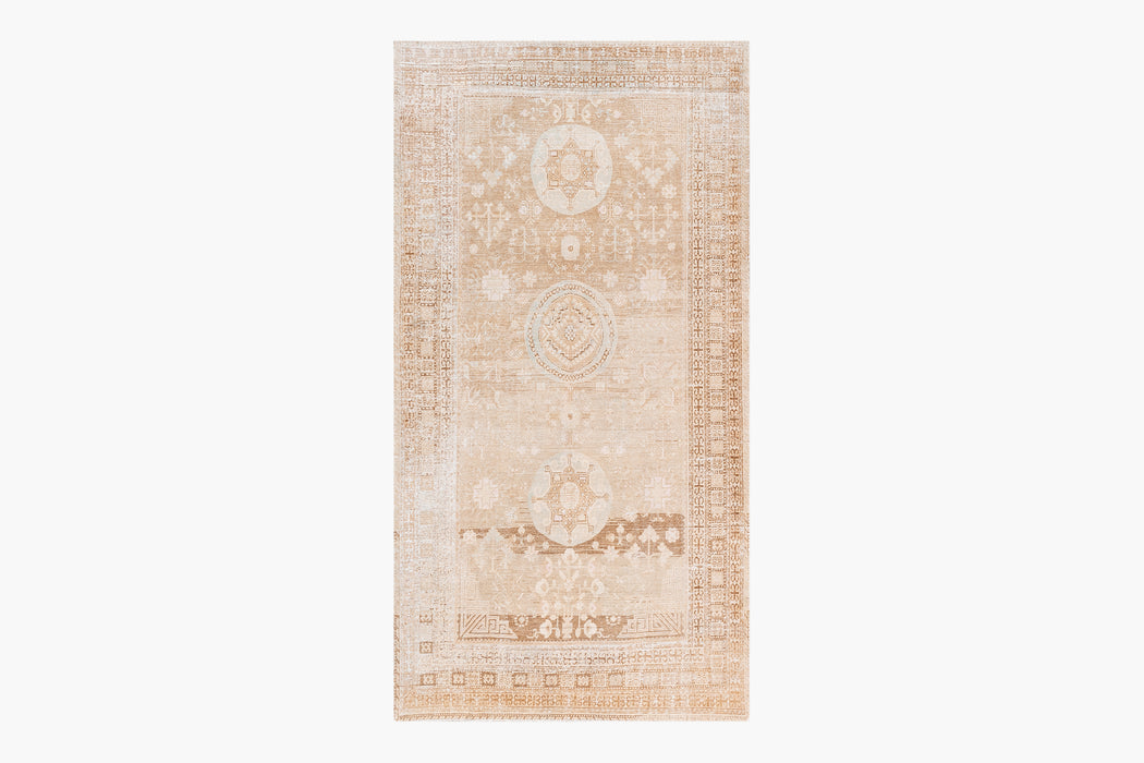 KHOTAN RUG, AR31262, EAST TURKESTAN, 6'6" X 12'5"