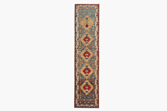 AR31269, KURDISH RUG, NORTH WEST PERSIA, 3'2" X 13'7"