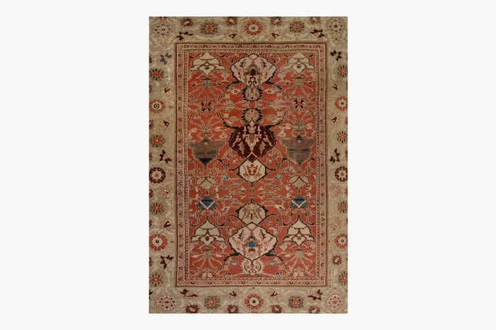 AR31287/7070, SULTANABAD RUG, WEST PERSIA, 9'10" X 13'5"