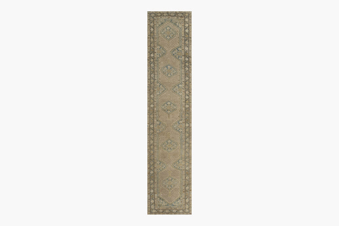 AR31297/9908, MALAYIR RUG, WEST PERSIA, 3'7" X 15'4"