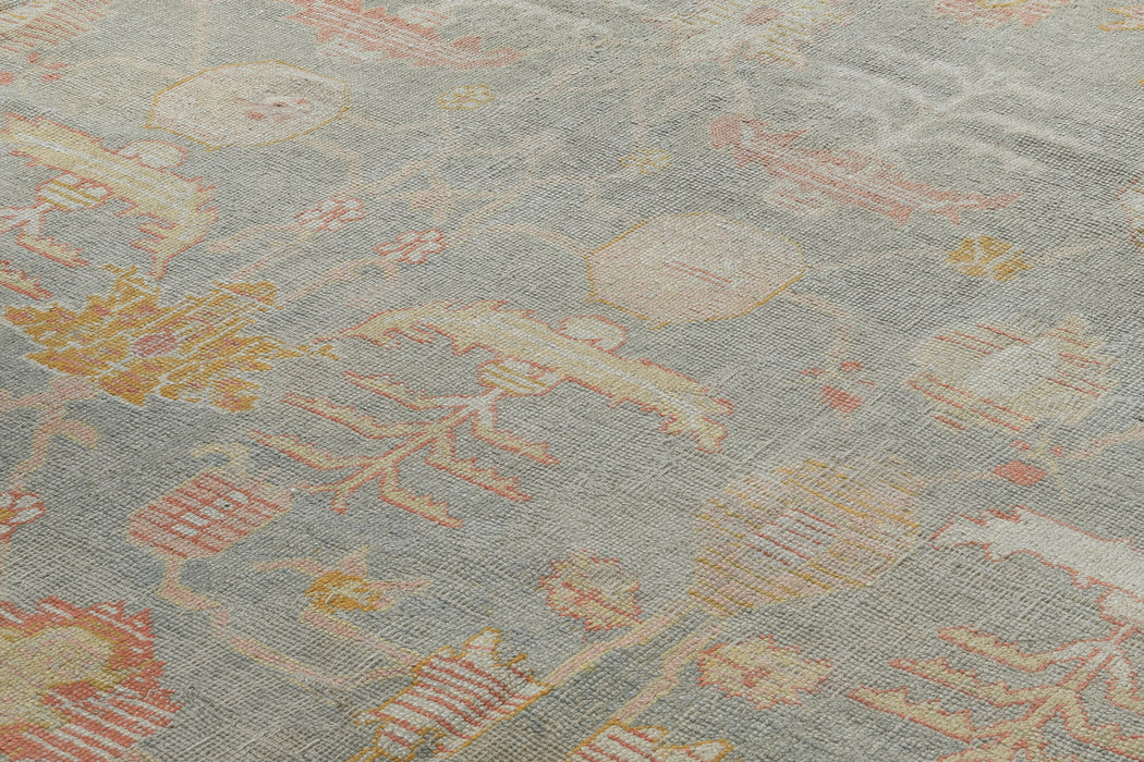 OUSHAK RUG, WEST ANATOLIA, 13'1" X 19"