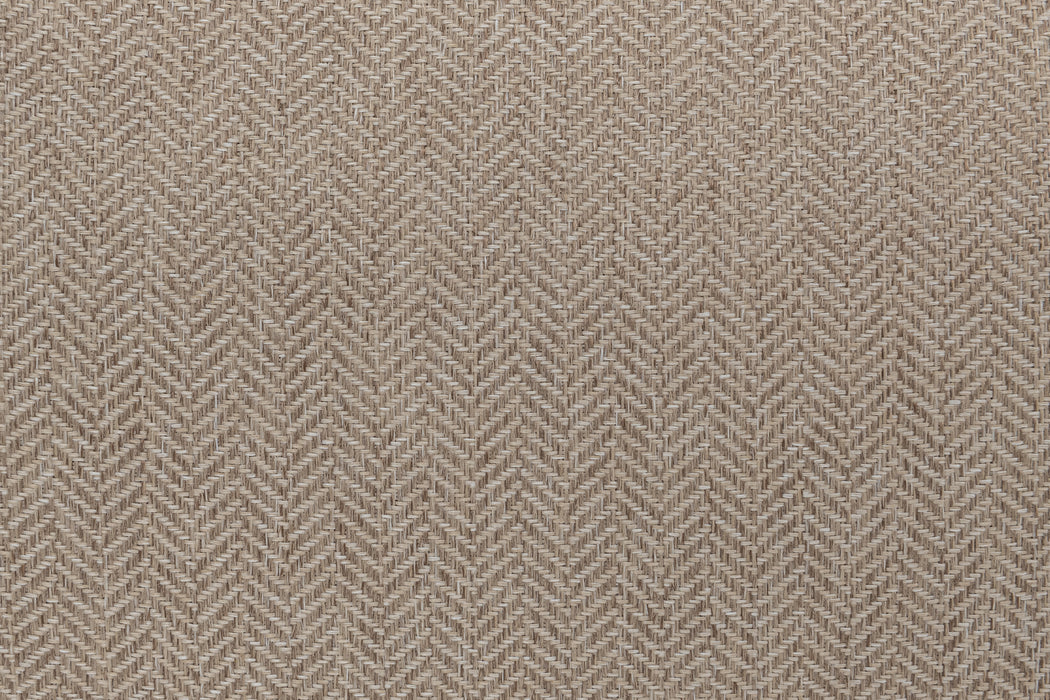 Indoor / Outdoor Herringbone Pillow Cover - Burlap