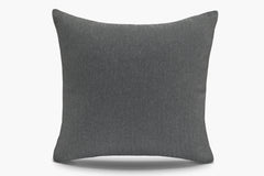 Indoor / Outdoor Herringbone Pillow Cover - Carbon