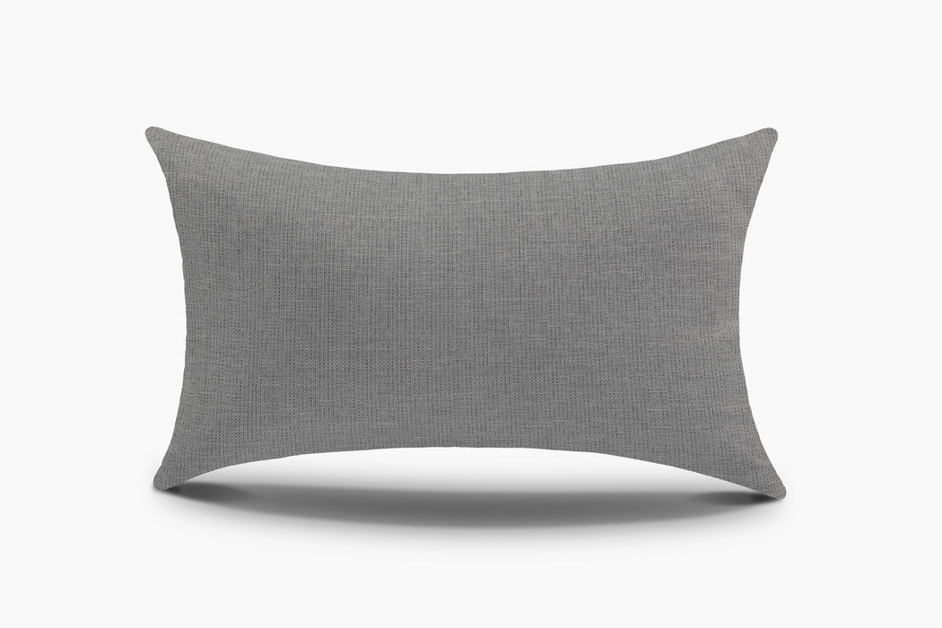 Indoor / Outdoor Weave Pillow Cover - Heather