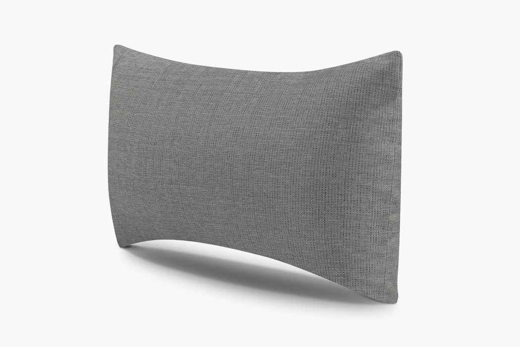 Indoor / Outdoor Weave Pillow Cover - Heather