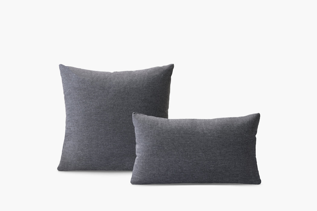 Indoor / Outdoor Weave Pillow Cover -  Lead