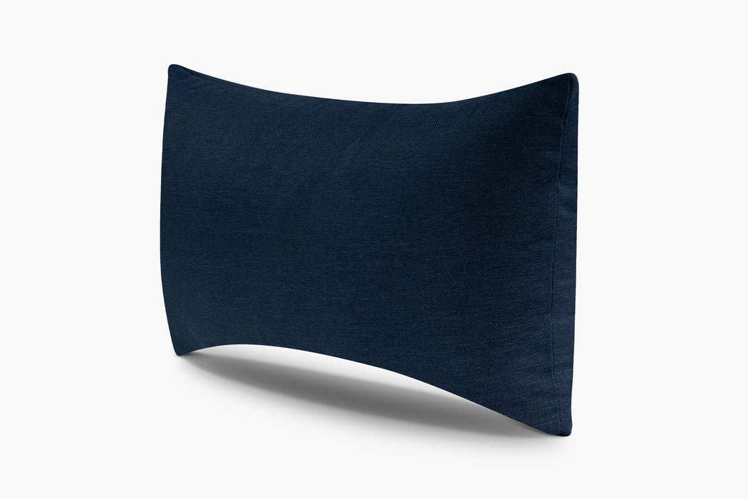 Indoor / Outdoor Linen Pillow Cover - Sapphire