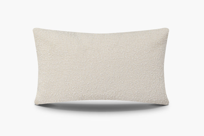 Performance Boucle Pillow - Bone