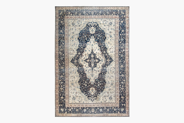 BC31072, MOHTASHEM KASHAN RUG, CENTRAL PERSIA, 11'2" X 16'5"