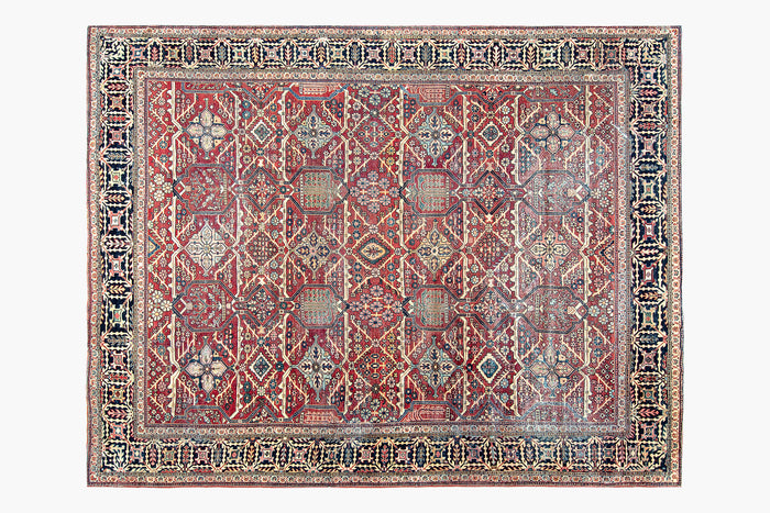 MAHAL RUG, BC31124/9484, WEST PERSIA, 9'5" X 12"