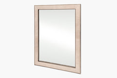 Mica Leather Mirror