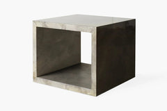 Ember Parchment Side Table