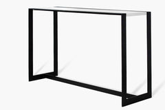 Hawthorn Black Scribed Console Table