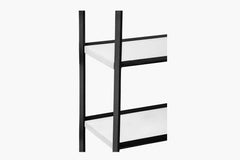 Hawthorn Black Scribed Bookshelf