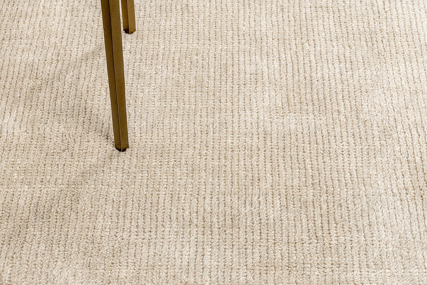 Distressed Wool Rug – Flax