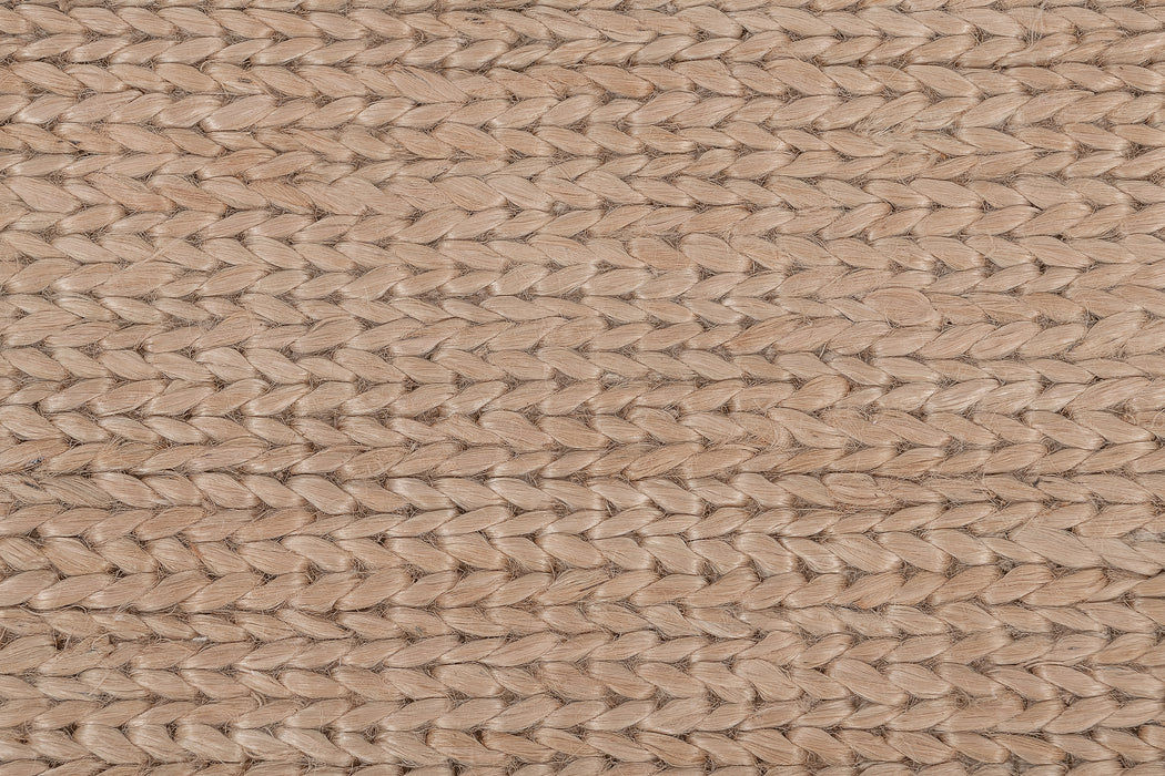 Hand-Braided Jute Rug – Linen