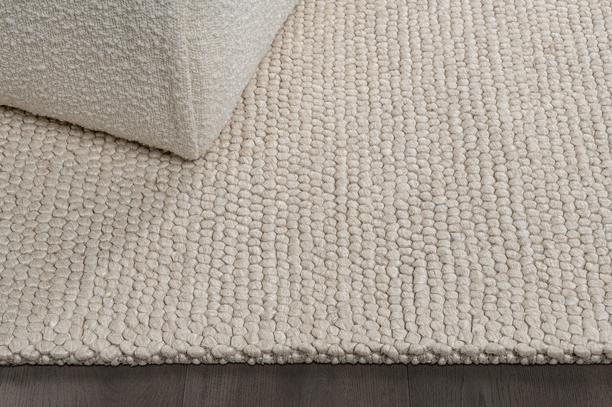 Shaded Loop Rug – Cream