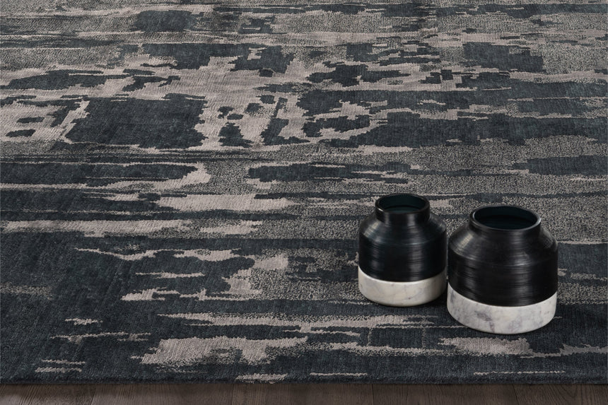 Reve Rug – Gunmetal