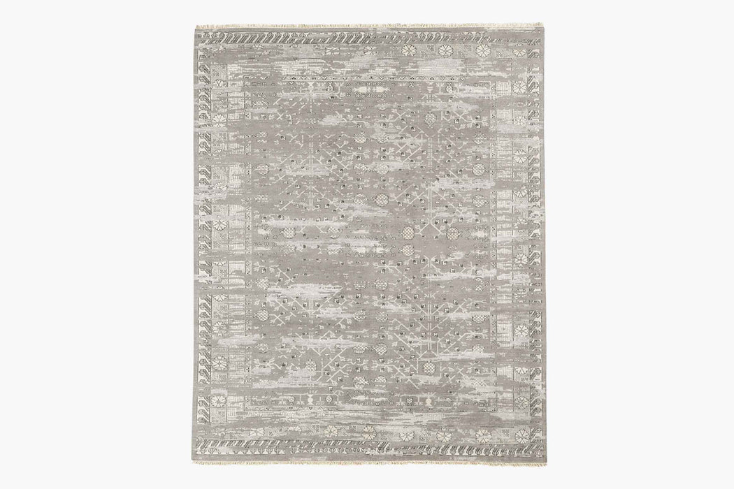 Poma Rug – Grey / Sand