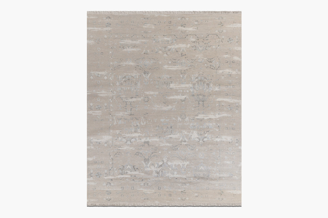 Meya Rug – Linen / Grey