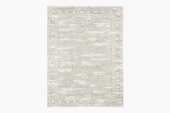 Poma Rug – Silver / Grey