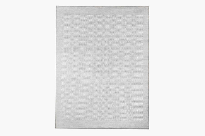 Lola Rug – Silver / Ivory
