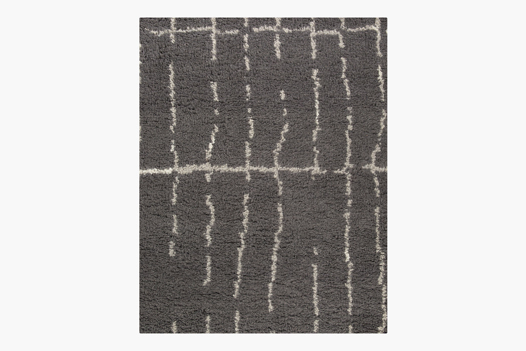 Plaga Rug – Graphite / Silver