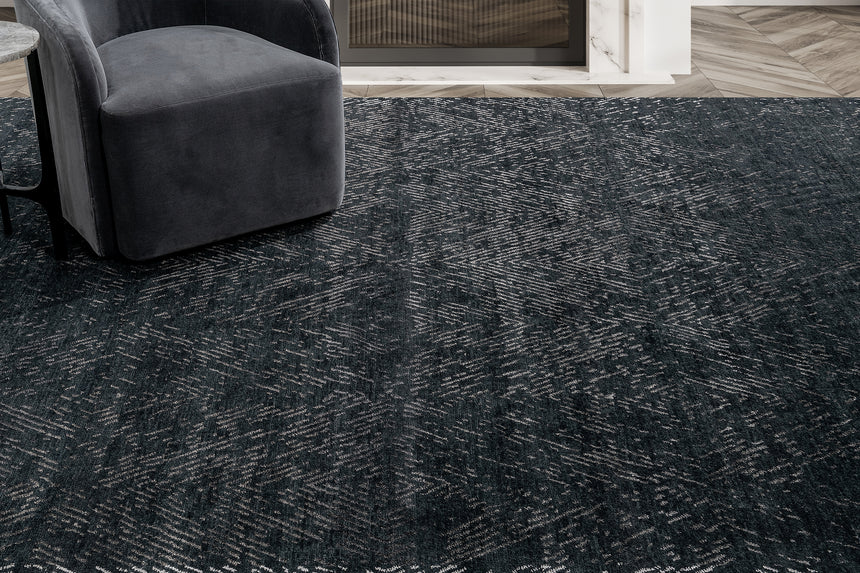 Meyla Rug – Graphite / Charcoal