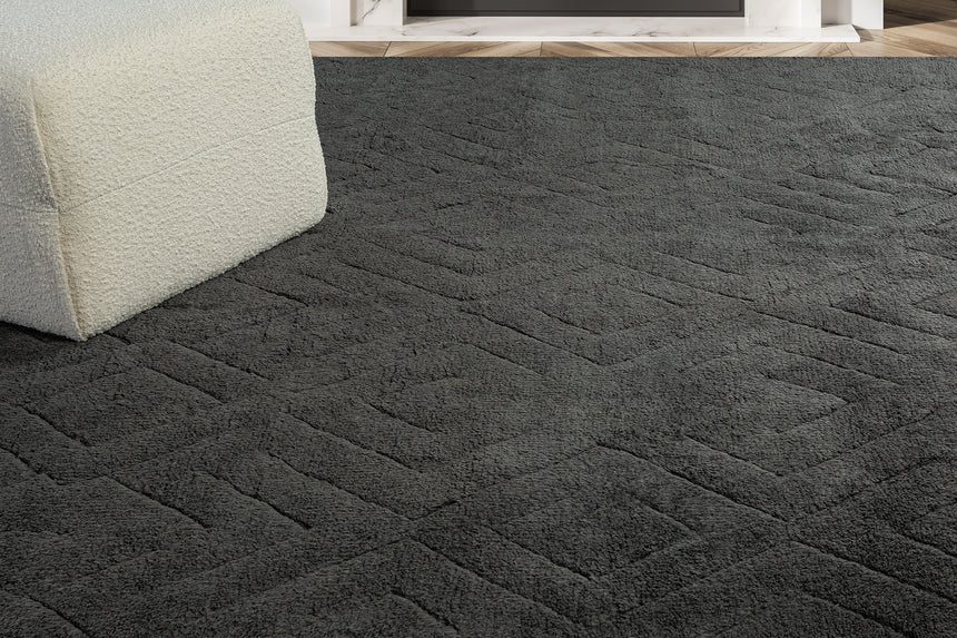 Cava Rug – Charcoal