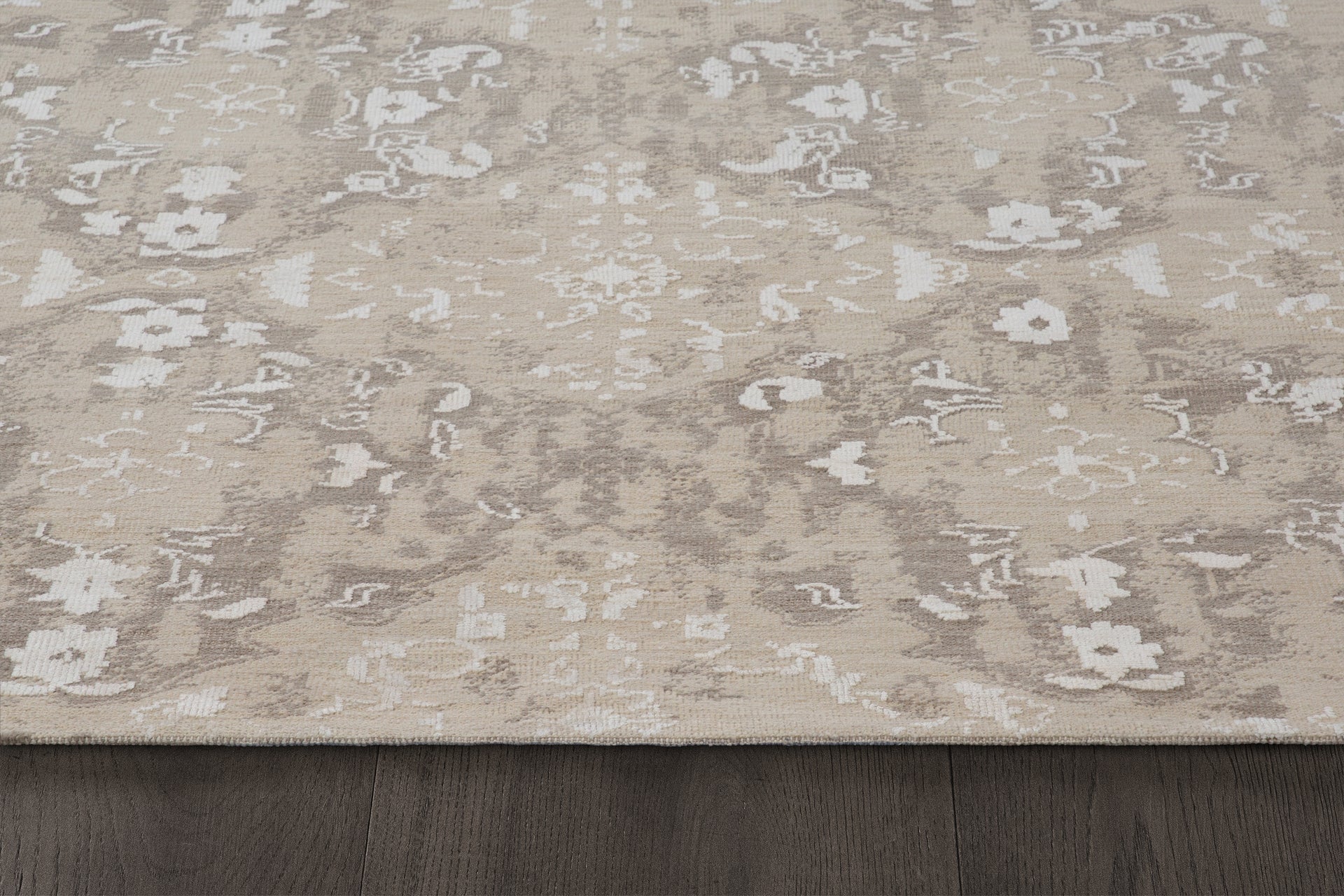 Kera Rug – Sand / Grey