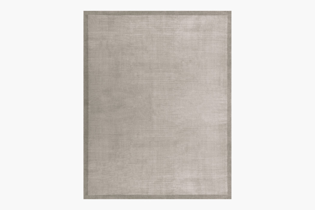 Silk Marca Rug – Dark Grey