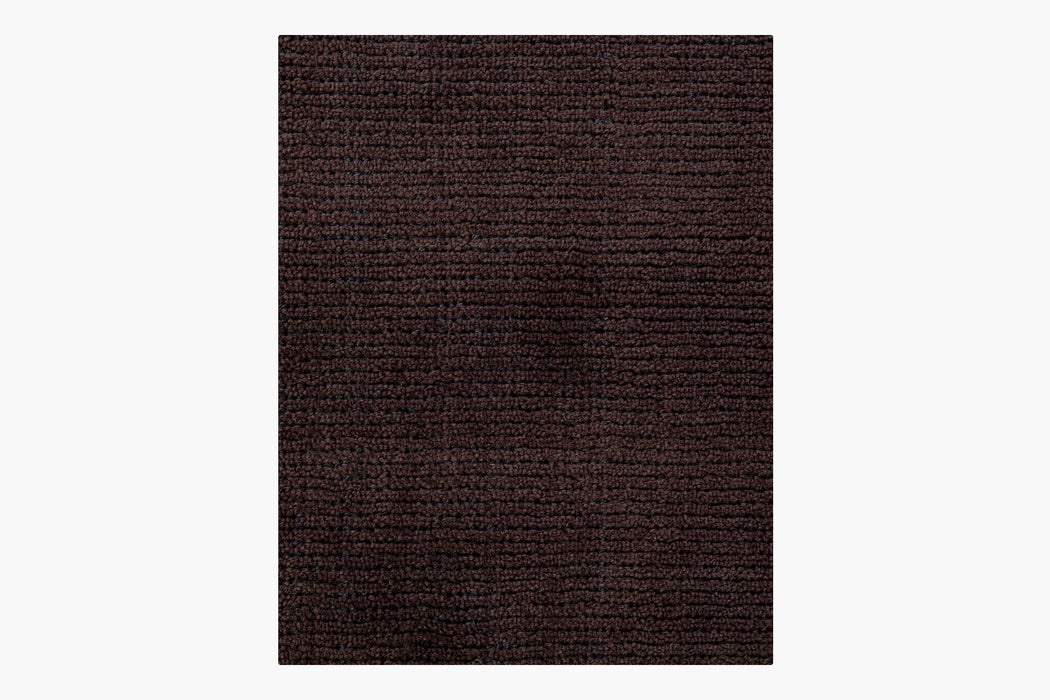Distressed Wool Rug – Espresso