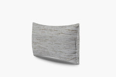 Natural Silk Pillow Cover - Grey