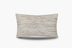 Natural Silk Pillow Cover - Silver